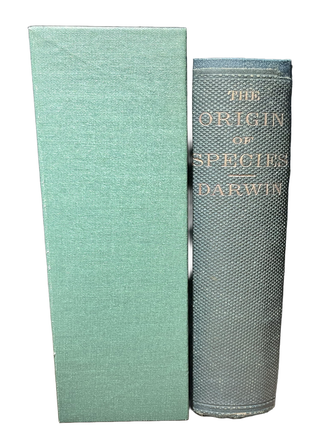 Item #125 On the Origin of Species by Means of Natural Selection, or the Preservation of Favored...
